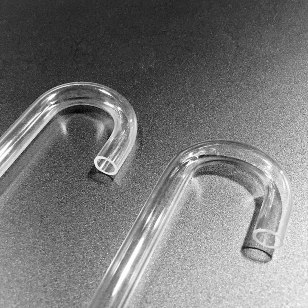 Aquarium Airline Tubing Clear Acrylic Connectors U Shape Fish for Tank Air Tube Transparent Plastic Pipe Various Sizes