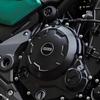 Z650RS (2022-2025) Совместимо с Набором наклеек на крышку двигателя мотоцикла 3D Декаль Логотип DOHC Алюминий