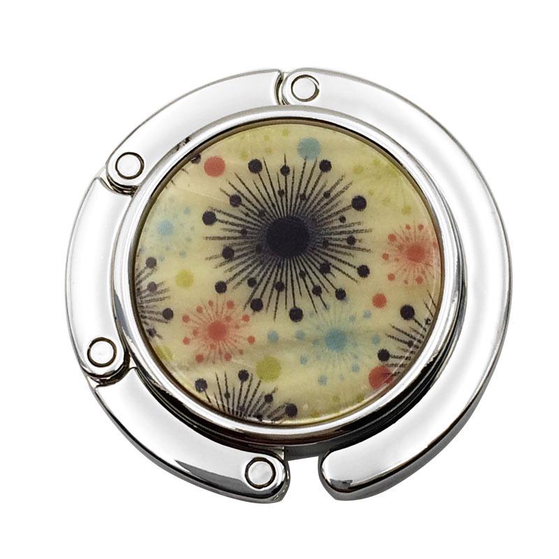 Креативный круглый складной крючок для сумки-ракушки - Плоский зажим-подвеска для края стола, аксессуары для сумки