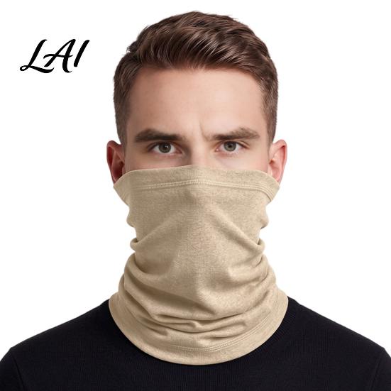 Thick Face Scarf Neck Gaiter Mask for Cycling Winter Velvet Skiing Mask Guard Windproof Cold Weather Thermal Cover Men Women