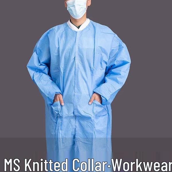 Дышащий одноразовый белый защитный костюм - Пылезащитный комбинезон для экспериментов и посещений, Доступен в тонком и плотном исполнении, Размер для взрослых