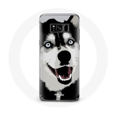 Coque Pour Samsung Galaxy S8 Husky De Sibérie Yeux Bleus