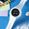 Casio Серия YOUTH с двойным дисплеем LCD/стрелки Тонкий восьмиугольный циферблат Двойной дисплей Спортивные Наручные часы для улицы Водонепроницаемые из углеродного волокна Кварцевые GA-2100-7APR