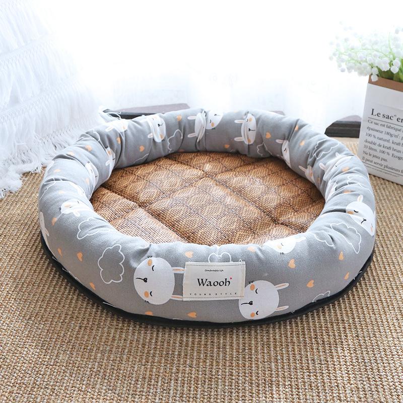 Летний охлаждающий коврик для кошек, охлаждающий коврик для собак, охлаждающий коврик для соломы, охлаждающий коврик для кошек, охлаждающий коврик для кошек, охлаждающий коврик для кошек, коврик из ротанга