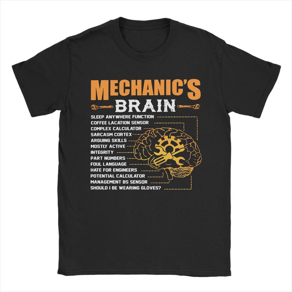 Unisex Unisexs Tshirts Funny Mechanic Hourly Labor Rates Vintage Pure Cotton Tees T Shirts Round Collar Clothes Gift Idea