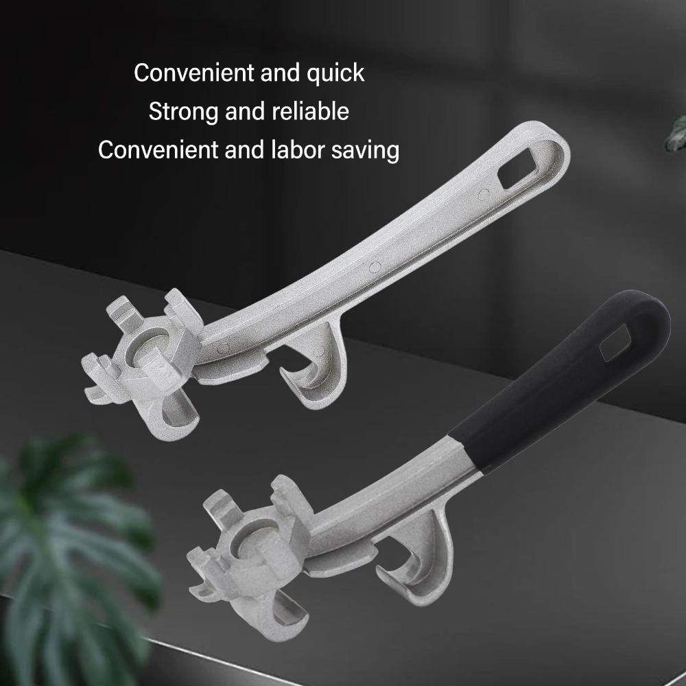 2PCS Aluminum Alloy Bucket Opener Tool 3-in-1 Lid Remover Tool Pail Opener Tool Industrial