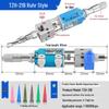 Pneumatic Dispensing Machine for UV Glue and Silicone with Pin-Type Valve and Back-Suction Spray Gun