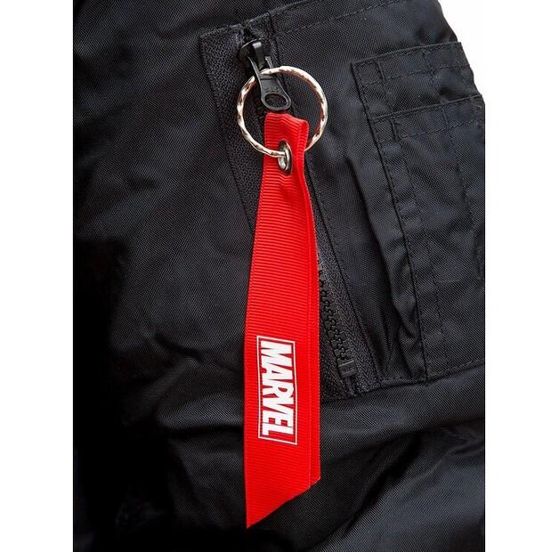 Куртка бомбер Marvel Black / White Marvel Punisher Back Персонаж M