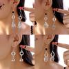 Punk Style Halloween Dangle Earrings Spider Skull Earrings Cool Skeleton Pendant Earrings  Festival