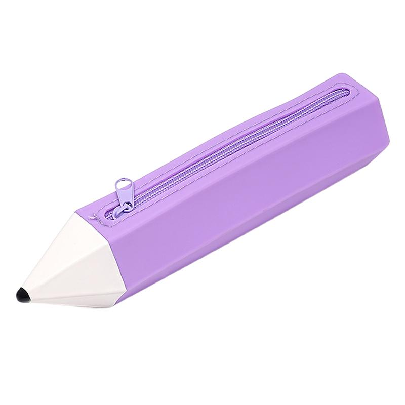 Силиконовый пенал-сумка, чехол, коробка, наполнители для чулка, милый, креативный, конфетного цвета, большой вместимости, органайзер на молнии, сумка для хранения, коробка, приятный подарок