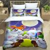 3D Печать Картонная Милая Набор Постельного Белья Hamtaro Мягкое Покрывало Наволочки Подарок на День Рождения Дети Удобное Покрывало Постельное Домашний Текстиль