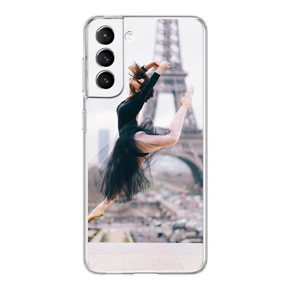 Простой чехол для телефона с балетным лебедем для Samsung Galaxy S23 S22 5G S20 Ultra S21 FE 5G S10E S9 S8 S10 Plus Мягкая задняя крышка