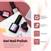 PHOENIXY 10 Colors 8ml Nail Polish Set Colors For Nail Glitter Gel Varnishes Hybrid UV LED Nail Art Gel Polish Set
