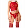 Sexy Santa Claus mesh bodysuit UNI