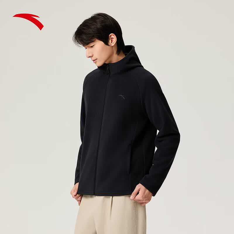 Anta Fire Shell Men's Lightweight Winter Fleece Jacket