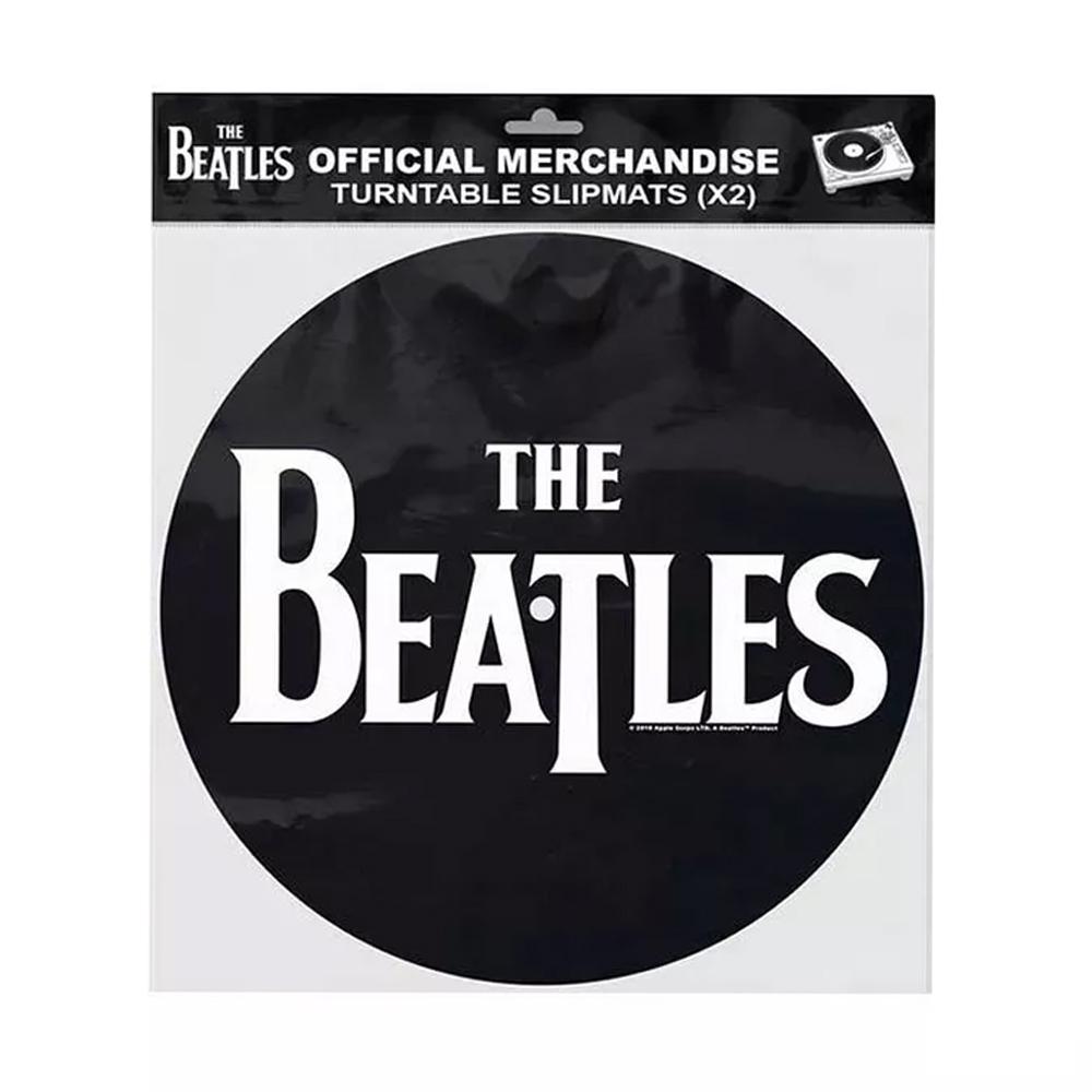 The Beatles Я люблю слипмат для вертушки с логотипом Drop T (Упаковка из 2 шт.)