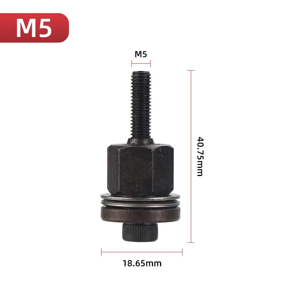 Carbon Steel Rivet Nut Tool Tip for Manual Riveters Supporting M10 Rivet Nut Sizes in Automotive Body and Chassis Assembly