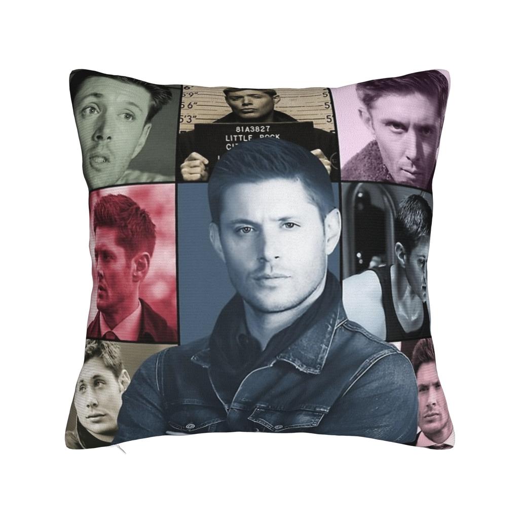 Deans Winchester Eras Tour Supernatural Pillowcase Printed Cushion Cover Gift Pillow Case Cover Bedroom Zipper cm