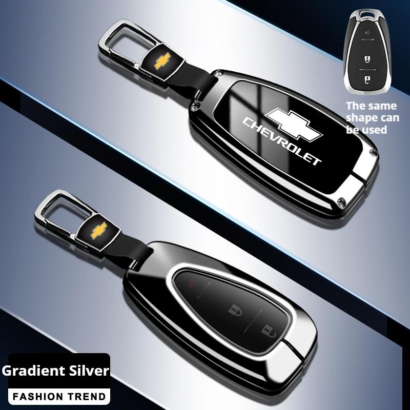 BODCA1 Zinc Alloy Car Key Case Cover Fit For Chevrolet Trailblazer Blazer Chevy Malibu Camaro Cruze Traverse Sonic Volt Car Accessories