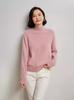 2024 Cashmere Women's Half-High Collar Slimming Pullover Wool Sweater, Long Sleeve, Autumn/Winter Collection
