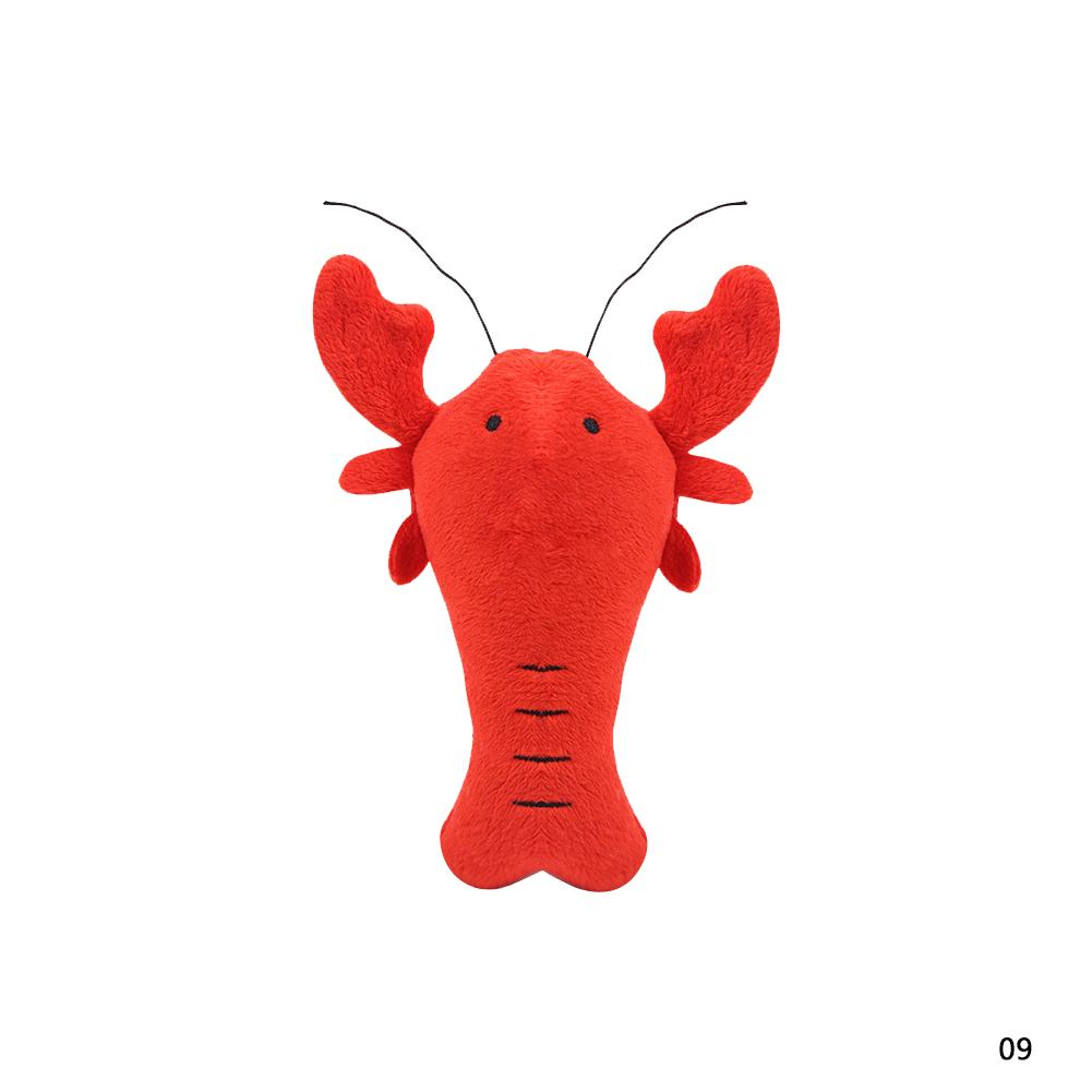 Мягкая пищащая игрушка, игрушки для собак, устойчивая к укусам, чистая игрушка для жевания собак, мяч для дрессировки щенков, фрукты, мультфильмы, животные, товары для домашних животных