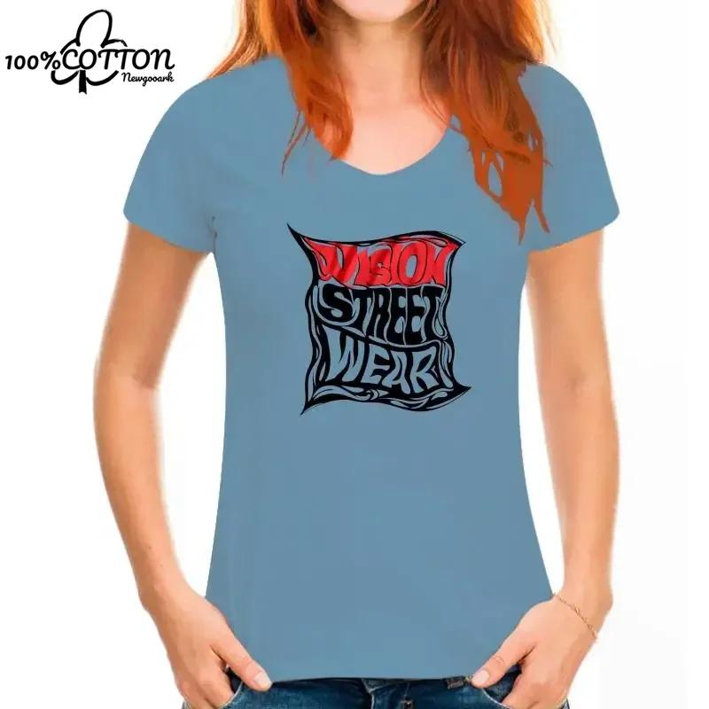 LE T ShirtVintage Skate Vision Streetwear Distort 1980s T Shirt