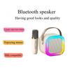 K12 Bluetooth-колонка с микрофоном Домашний KTV-набор Беспроводной Bluetooth Детская уличная колонка для кемпинга Интегрированное пение