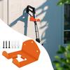 Wall Mounted Weeds Trimmer Rack Heavyduty Garden Power Tool Hanger Steel Weeds Whacker Holder for Grass Trimmer Garden Tool