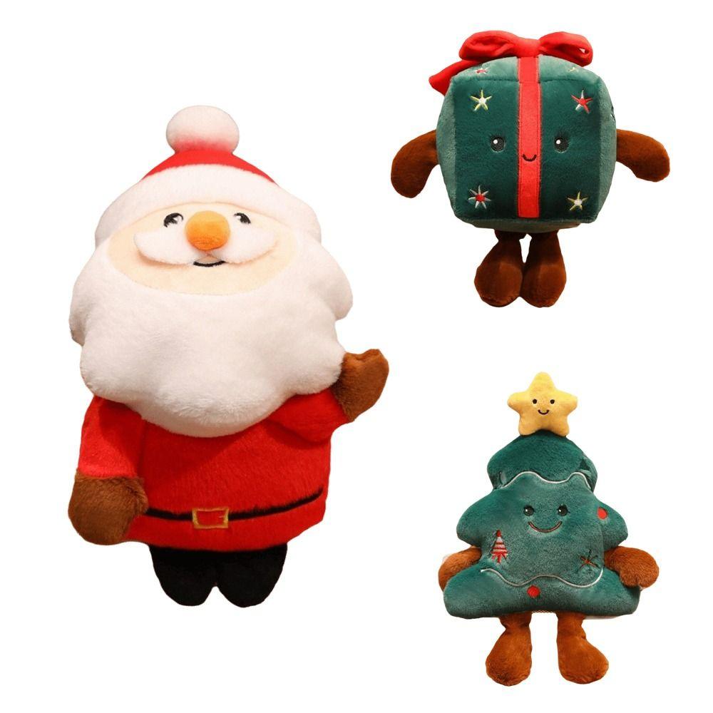 Plushie Gifts Plush Toy Soft Present Christmas Tree Pendant Stuffed Animal Christmas Party