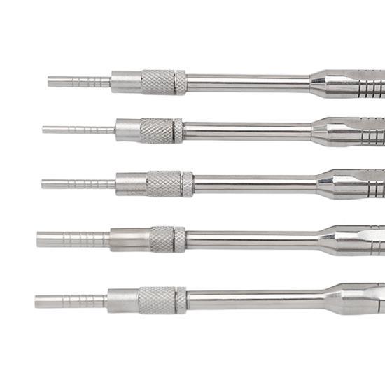 5 шт. стоматологические остеотомические инструменты из нержавеющей стали, зубной верхнечелюстной синус-лифтинг, прямой 