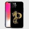 Gold Royal Letter Phone Case For iPhone Samsung Galaxy Redmi Xiaomi Oppo OnePlus Note S A 7 8 9 10 11 12 13 14 20 21 22 23 53 54 Pro Max Plus Ultra