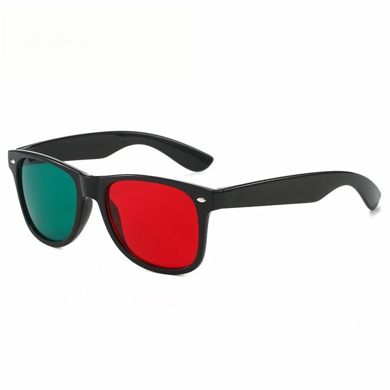 Классические 3D очки с клипсами для мужчин и женщин, складные клипсы, коррекционные очки для амблиопии, красно-зеленые, косоглазие, слепота