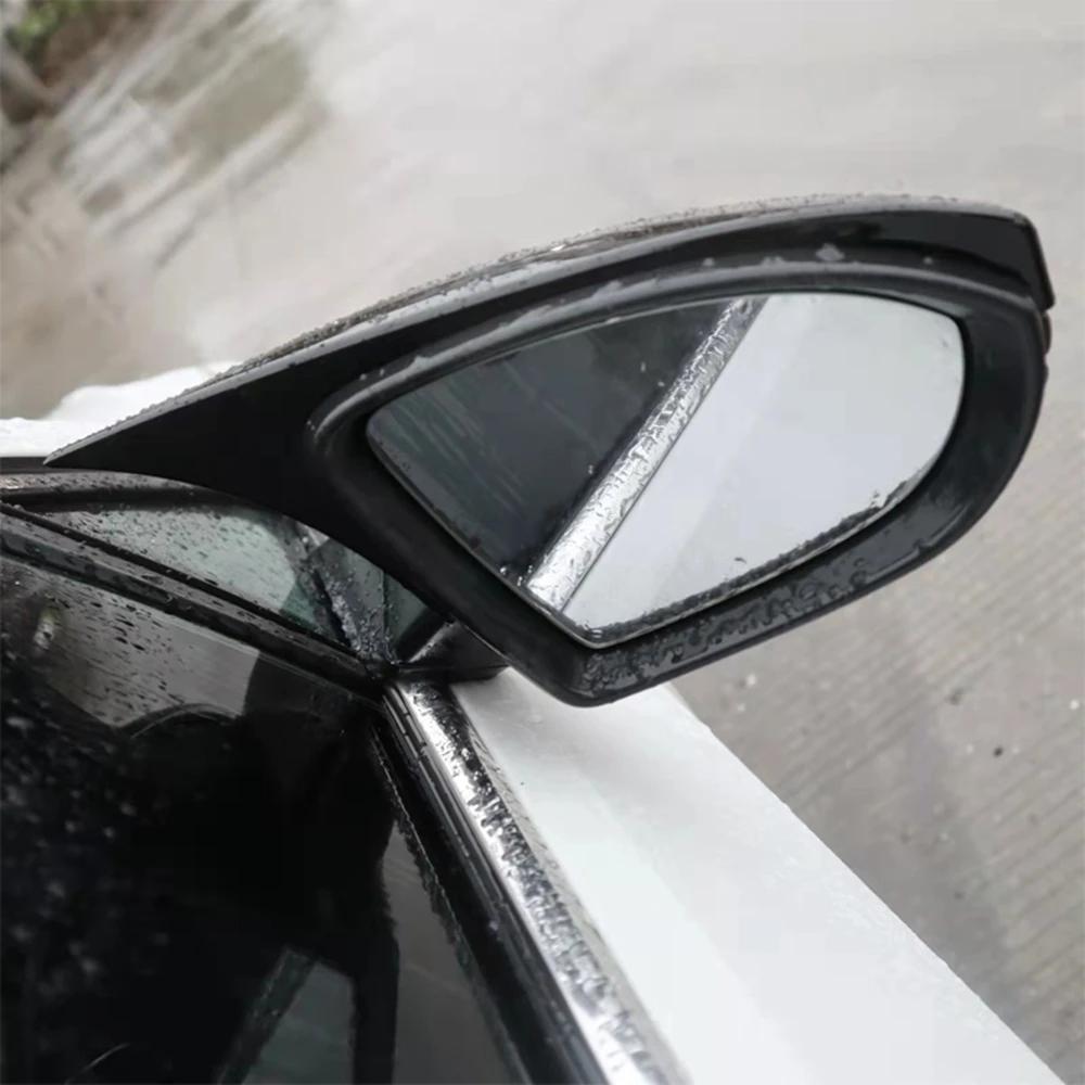 Пара автомобильных зеркал заднего вида, чехлы, чехол для VW Golf MK6 MK7 7,5 GTI R GTD Base 2009-глянцевый черный из углеродного волокна