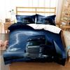 Scania Truck Duvet Cover Set 3D Print Soft Comforter Cover Microfiber Bedding Set Trendy Truck Quilt Cover For Room Decor 2/3Pcs