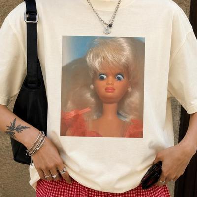Gen Z Doll Shirt, Retro Doll Graphic Tee, Funny Y2K Aesthetic Tshirt, Trendy Tumblr Girl Tee Women Vintage Style