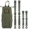 Тактическая аптечка IFAK MOLLE, медицинская сумка EMT, отрывная петля с крючком, утилита, EDC, сумки для травм, зажим для ремня, жилет, аксессуары