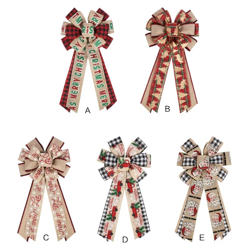 Традиционная верхушка на елку Большая лента Разноцветная Наружные и внутренние украшения