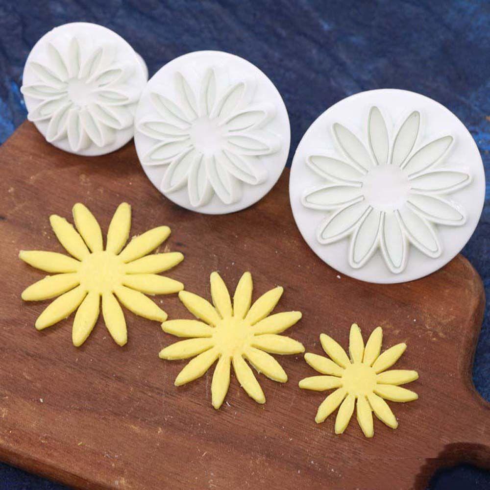 DIY Baking Tool Kitchen Food Plunger Fondant Mold Cake Decoration Biscuit Mould Cookie Cutter