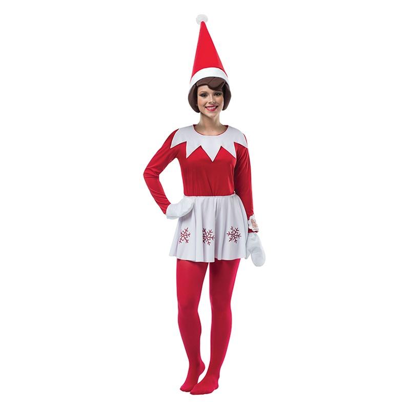 Soft And Breathable Cotton Elf On The Shelf Costume For Halloween