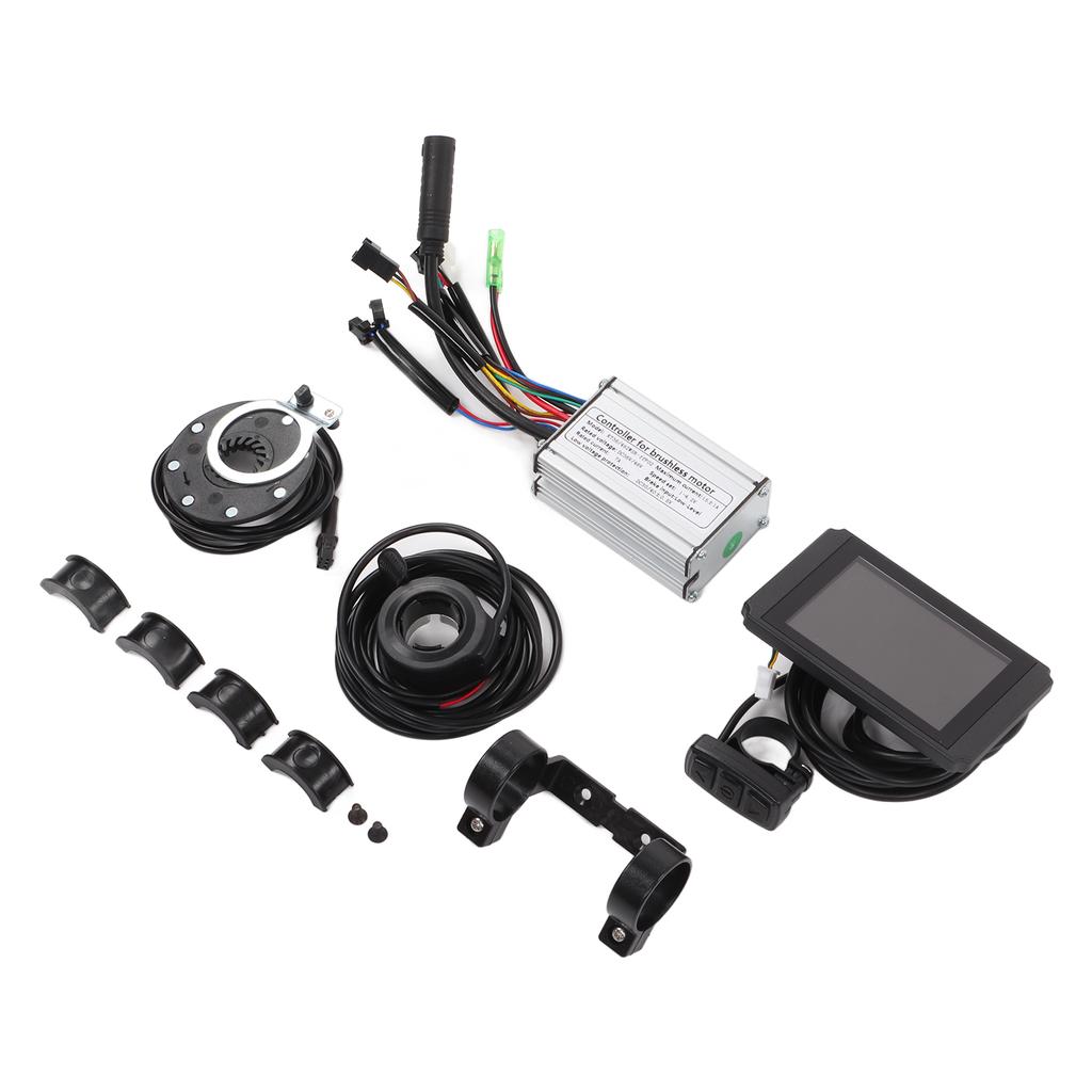 15A 36V 48V 250W Бесколлекторный контроллер двигателя Комплект дисплея LCD8H Комплект контроллера для модификации литиевой батареи для электрического