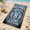 Detroit Lions Custom Name Beach towels also serve as bath towels summer essential a musthave for the outdoors the beach and the pool