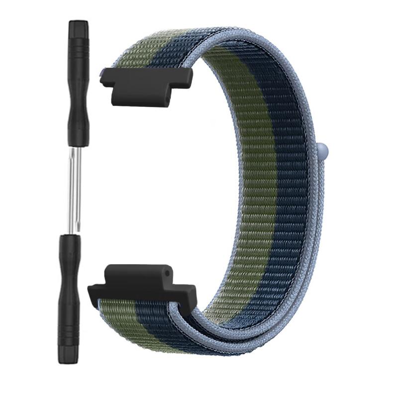 Garmin Forerunner 235 lite nylon strap 735 XT/230/220/620 breathable watchband Approach S20 S6 quick-drying strap double B Garmin 235/735 nylon strap