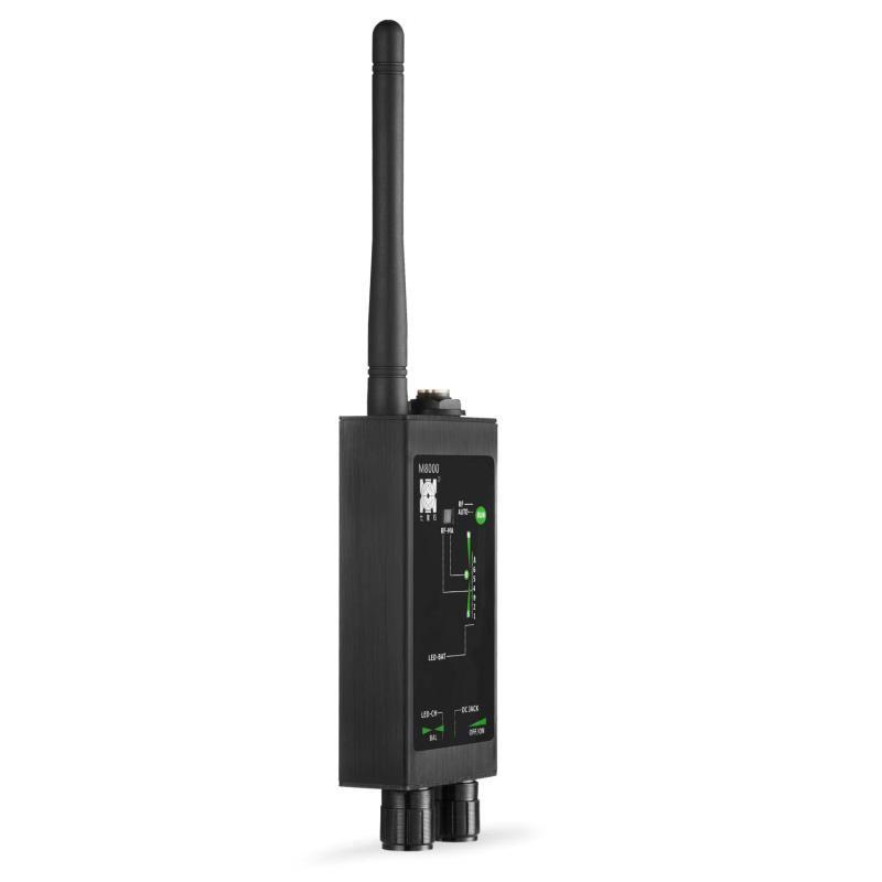 M8000 Wireless Anti-Peeping, Anti-Eavesdropping, Anti-Positioning Signal and Camera Detector.