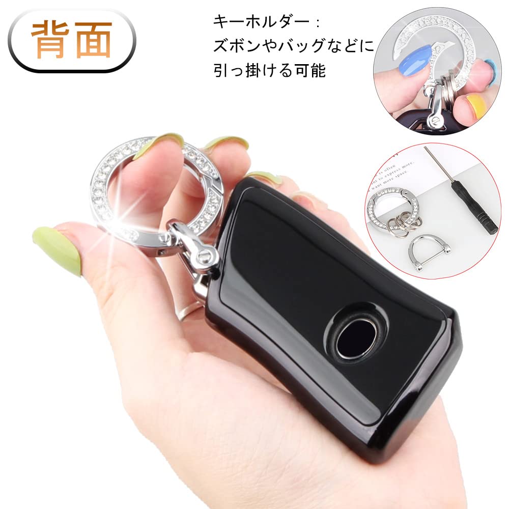 Кожаный чехол для ключа Lexus LC LS UX ES, чехол для смарт-ключа, брелок