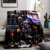 Racing Themed Keep warm with Formula Cars DesignFlannel blanket for bedroom, living room, sofa, and nap