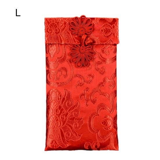 Дизайн вышивки в китайском стиле Красный конверт Сумка для счастливых денег Товары для вечеринок