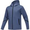 Мужская ветровка с капюшоном серии Comfort Sports Куртки Индиго P125M024-0479