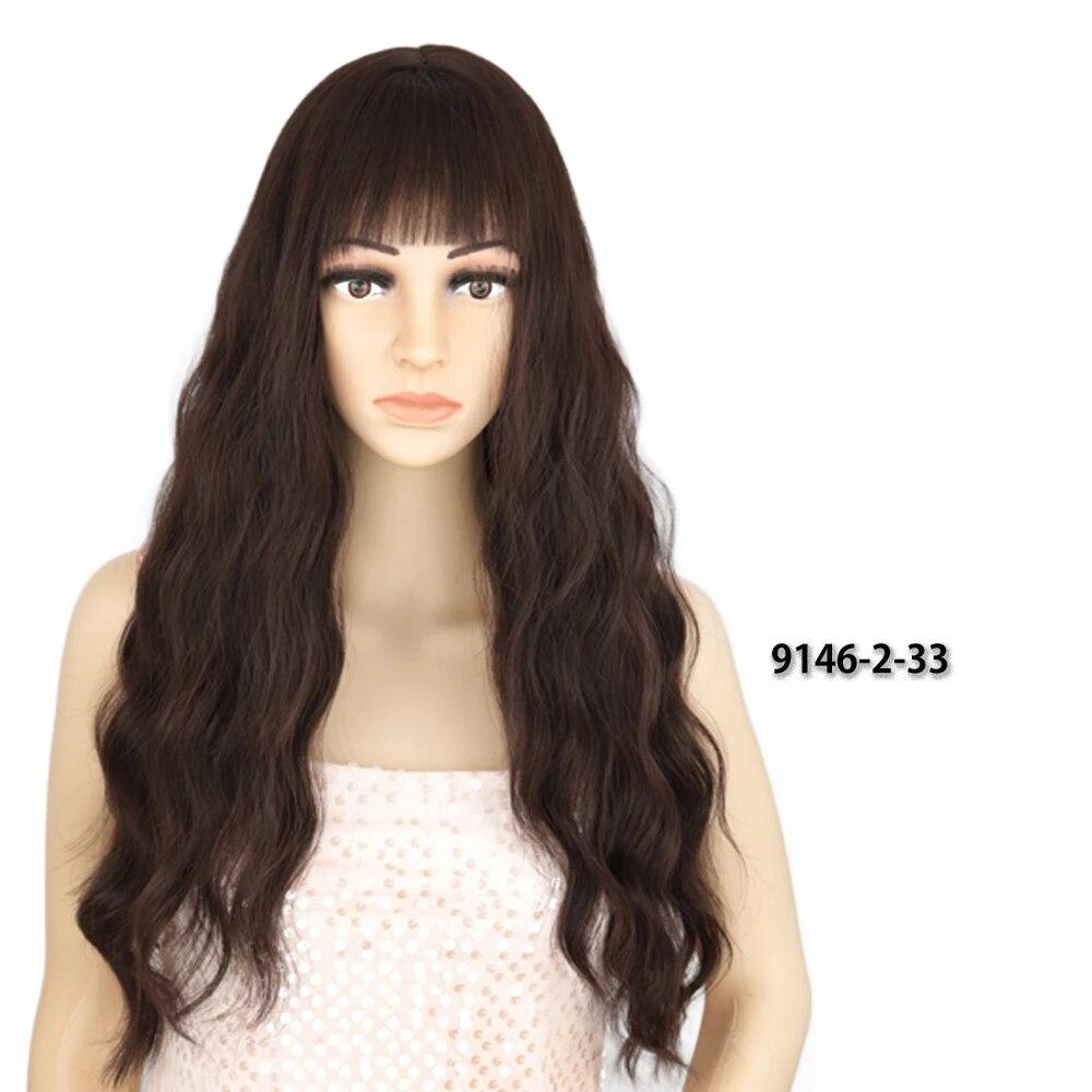 Синтетический длинный оранжевый парик с золотыми медовыми волнами и яркими пятнами, парик для косплея, женский термостойкий средний парик