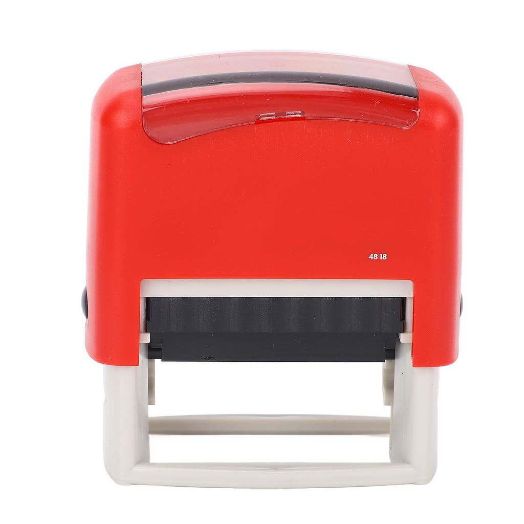 Набор штампов на заказ Красный корпус Гибкий Настраиваемый Штамп с цифрами, буквами и символами для дома и офиса