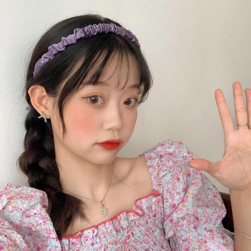 Девушка женщины повязка на голову повязка для волос головной убор драпированные обручи для волос аксессуары